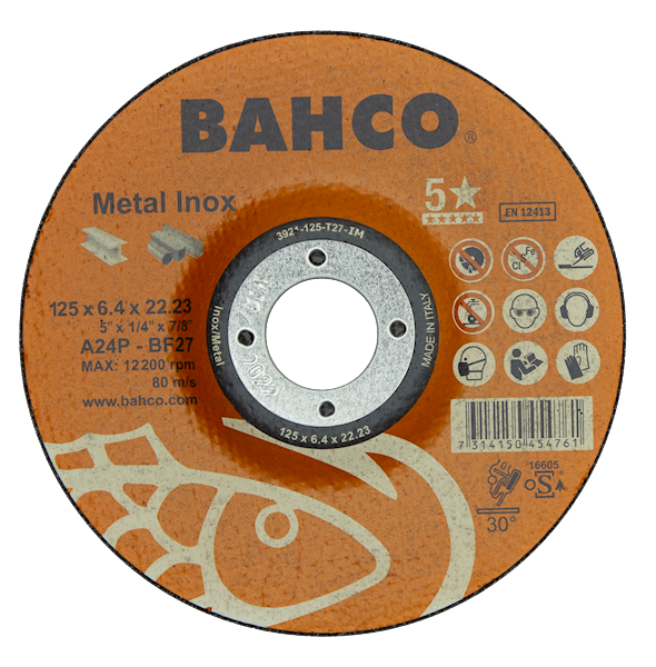 GRIND-DISC 125X6.4 A24P IN ME