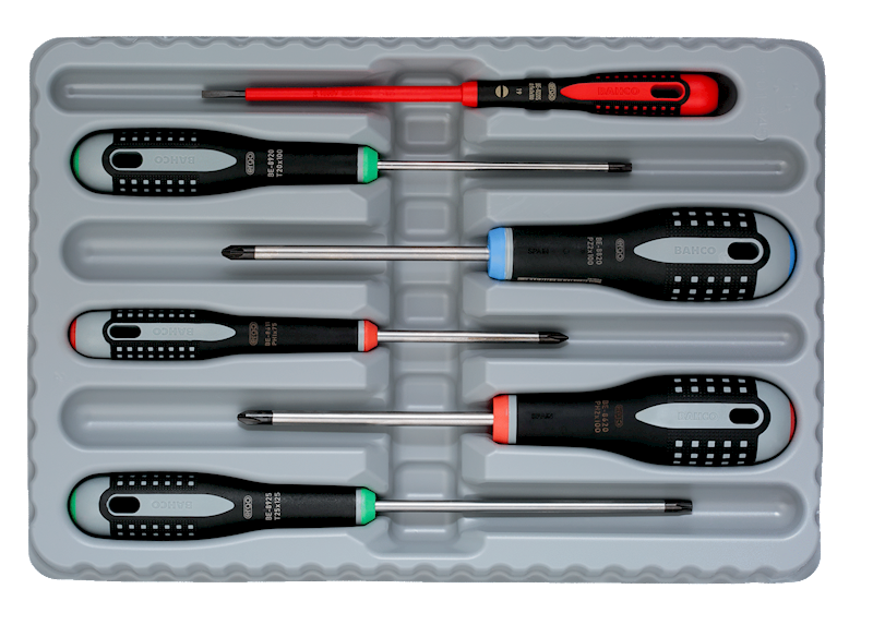 ERGO SET 6PCS PH,PZ,TORX,SLOTT