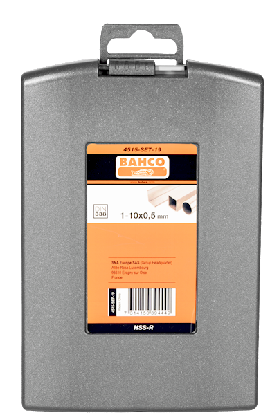 HSS-R SET PLAST.BOX 1-10 BY 05