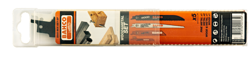 RECIP MIX SET METAL & WOOD 5P