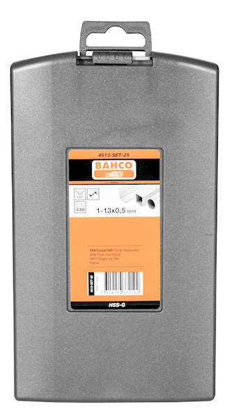 HSS-G SET PLAST.BOX 1-13 BY 05