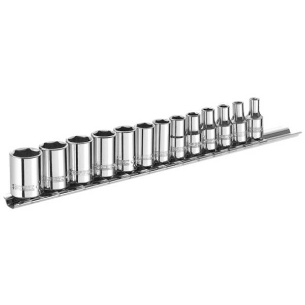 ZESTAW NASADEK 1/4 6-KĄT, KRÓTKIE 4-13MM