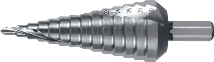 WIERTŁO STOPNIOWE HSS 4-30MM