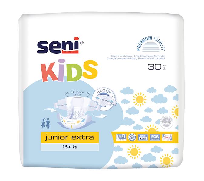 NFZ - Pieluchomajtki Seni Kids Junior Extra 15+