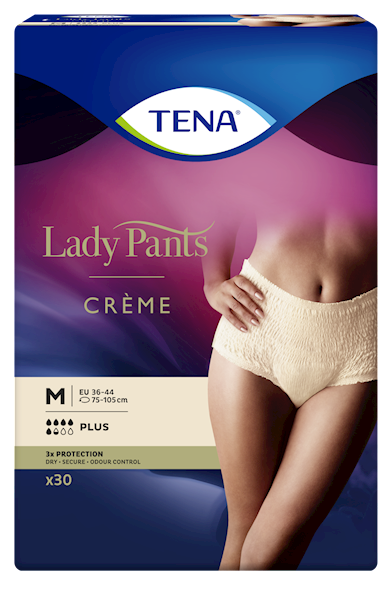 NFZ - Majtki chłonne Tena Lady Pants Creme Plus Medium