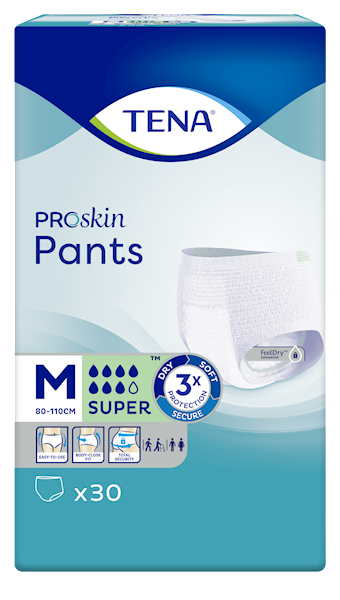 NFZ - Majtki chłonne Tena Pants Pro Skin Super Medium