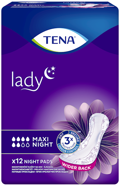 NFZ - Pieluchy anatomiczne Tena Lady Maxi Night