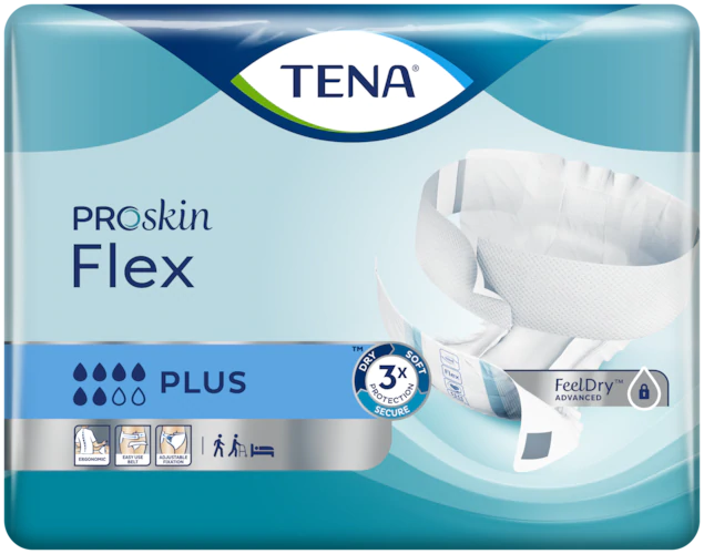 Pieluchomajtki Tena Flex Plus Extra Large