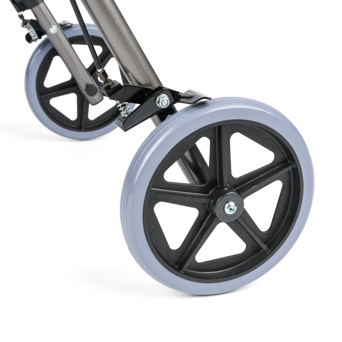 NFZ - Podpórka czterokołowa aluminiowa z podparciem na nogi TGR-R RA 888