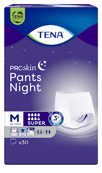 NFZ - Majtki chłonne Tena Pants Pro Skin Super Night Medium