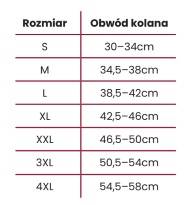 NFZ - Orteza stawu kolanowego zamknięta krótka Stabilmax Short 1240 • Rozmiar: XXXL