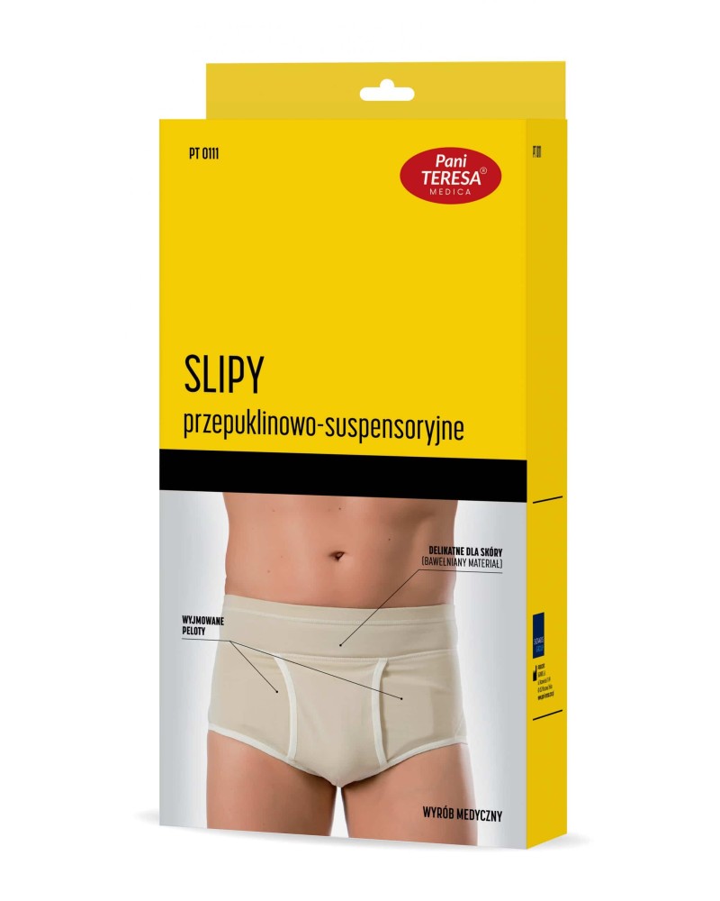 Slipy przepuklinowo-suspensoryjne PT 111 • Rozmiar: XL