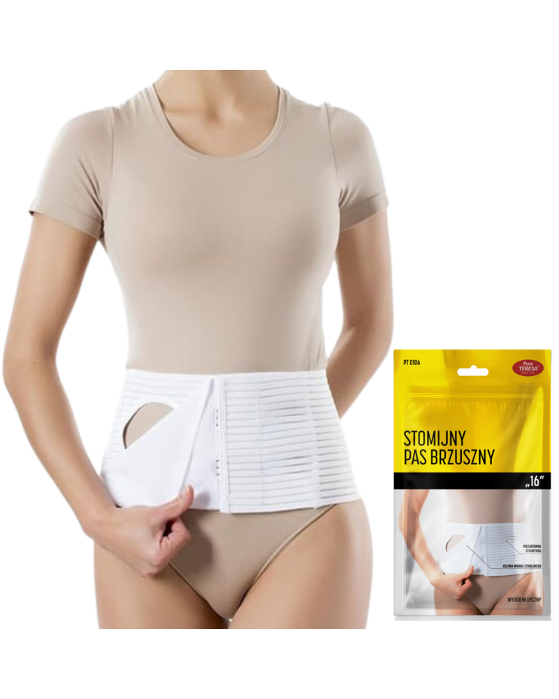 Pas stomijny brzuszny PT 106 • Rozmiar: S