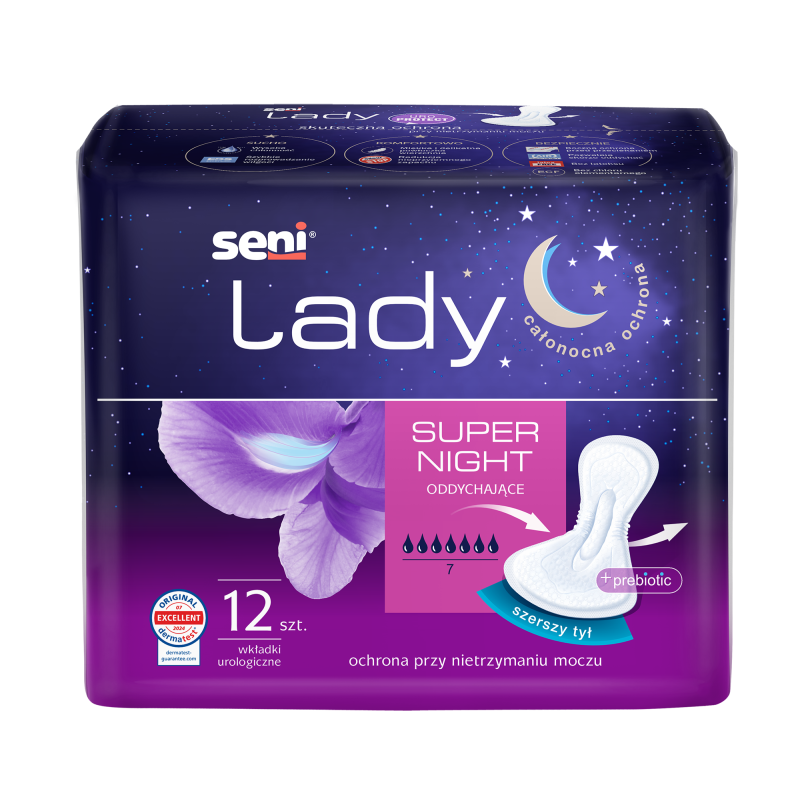 NFZ - Wkłady anatomiczne Seni Lady Super Night