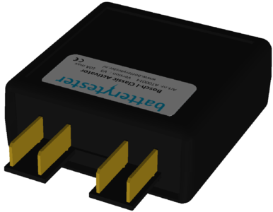 Testowanie pojemności baterii. BOSCH CLASSIC SMART ADAPTER