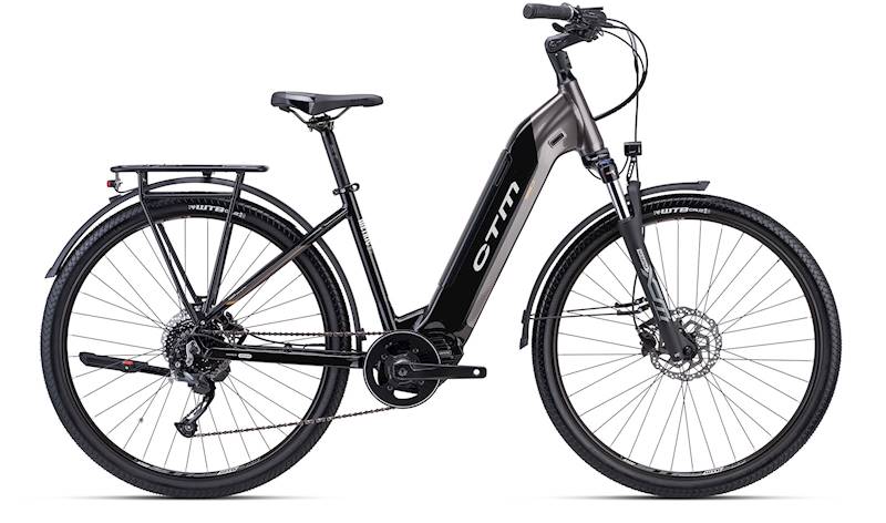 CTM METRIC LADY 2.0 16" czarno/szary e-bike 2023