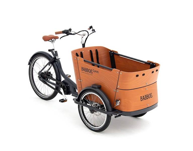 Elektryczny rower cargo Babboe Curve Mountain