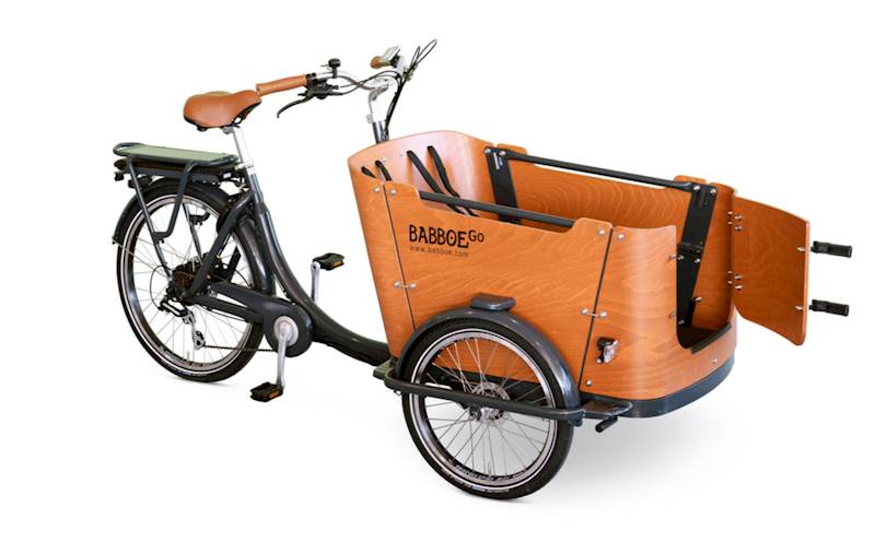Elektryczny rower cargo Babboe Go-E