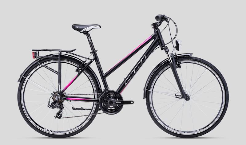 Rower CTM Maxima 1.0 trek L czar/róż