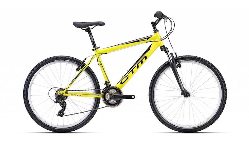 Rower CTM Axon 26" M limonka