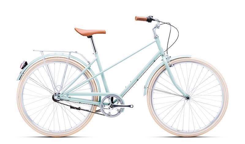 Rower CTM Cite 17 28" pastelowy mięta