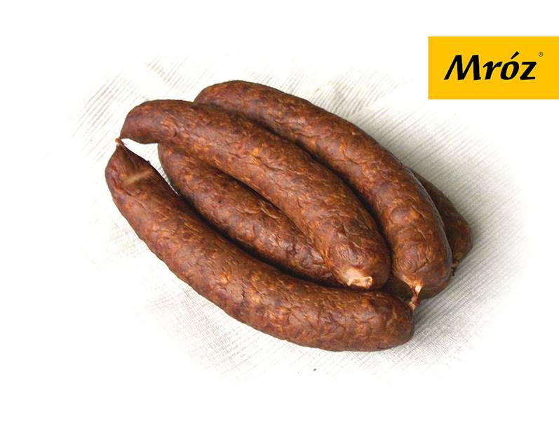 Kiełbasa pieczona z cielęciną Mróz