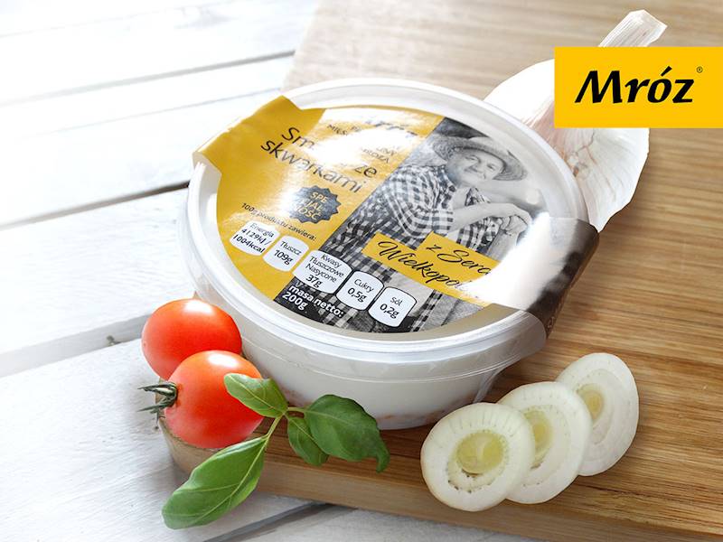 Smalec ze skwarkami 200g pudełko Mróz
