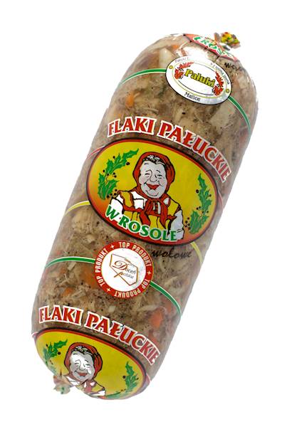 Flaki pałuckie wołowe w rosole 800g