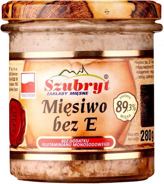 Mięsiwo bez "E" 280 g Szubryt