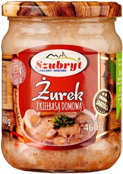 Żurek z kiełbasą domową 460 g Szubryt