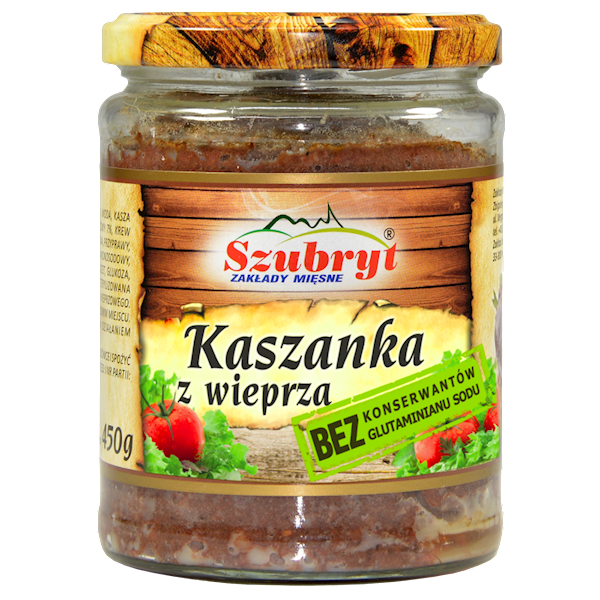 Kaszanka z wieprza Szubryt