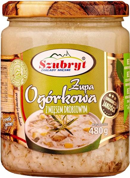 Zupa ogórkowa 480 g Szubryt