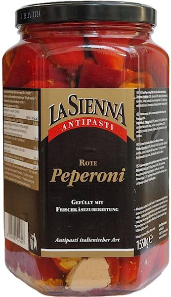 La Sienna 1550 g czerwone Peperoni z serem