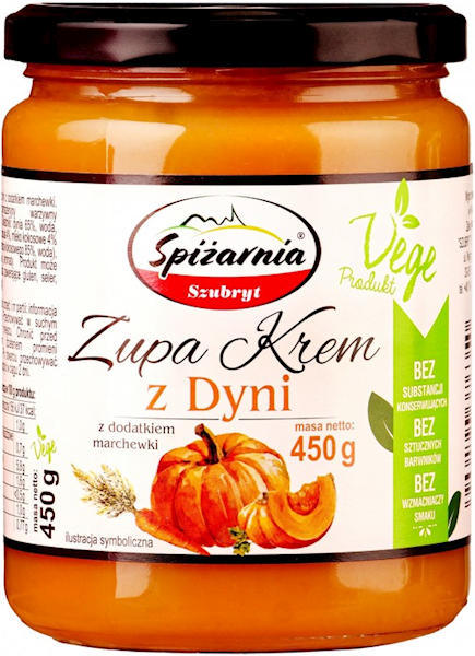 Zupa krem z dyni 450 g Szubryt