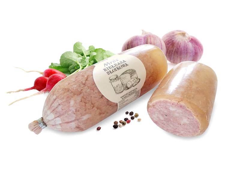 Kiełbasa słoikowa 500 g Mróz