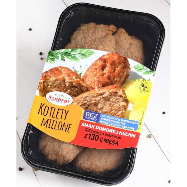 Kotlety mielone 480 g Szubryt