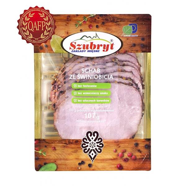 Schab ze świniobicia plastry 80 g Szubryt