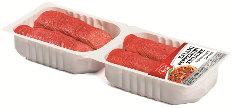 Salami pepperoni krojone 1000g dojrzewające