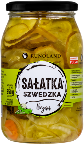 Sałatka szwedzka 900ml Runoland