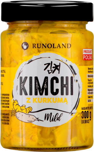 Kimchi Mild z KURKUMĄ 300 g Runoland