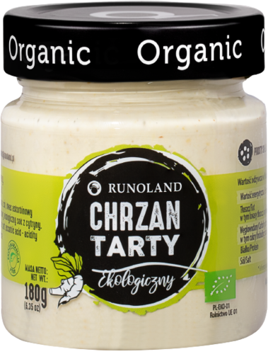 Chrzan tarty EKO 300 g Runoland