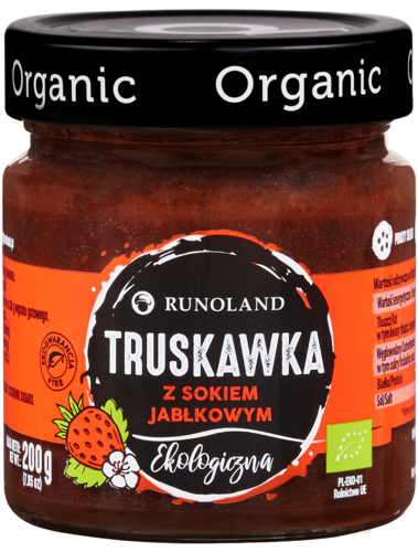 Truskawka z sokiem jabłkowym 200 g Runoland