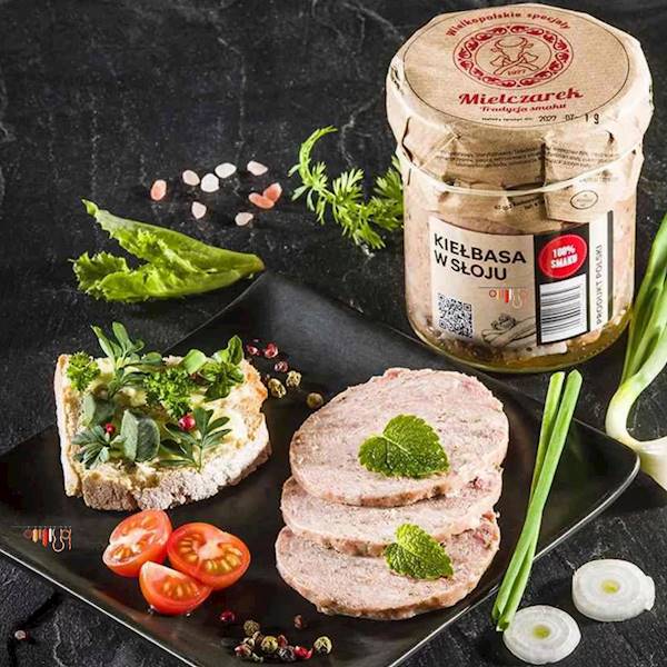 Kiełbasa w słoju 330 g Mielczarek