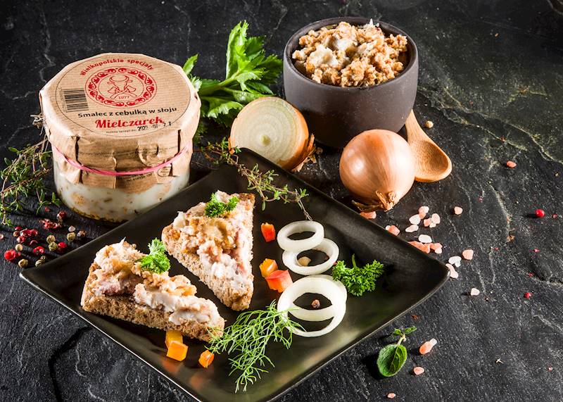 Smalec z cebulką 180 g Mielczarek