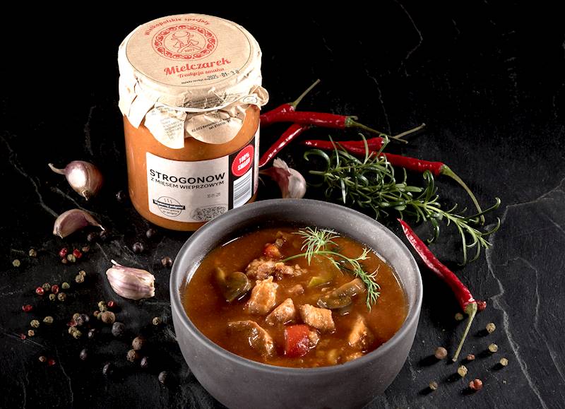 Strogonow 490 g słoik Mielczarek