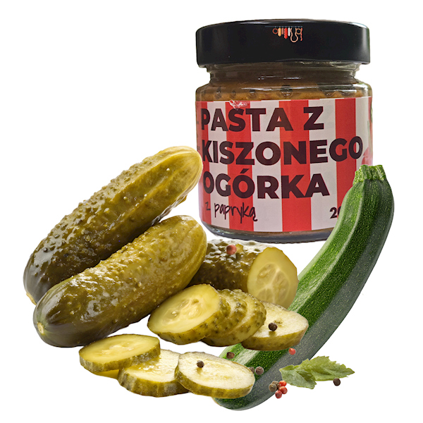 Pasta z kiszonego ogórka z papryką 200g