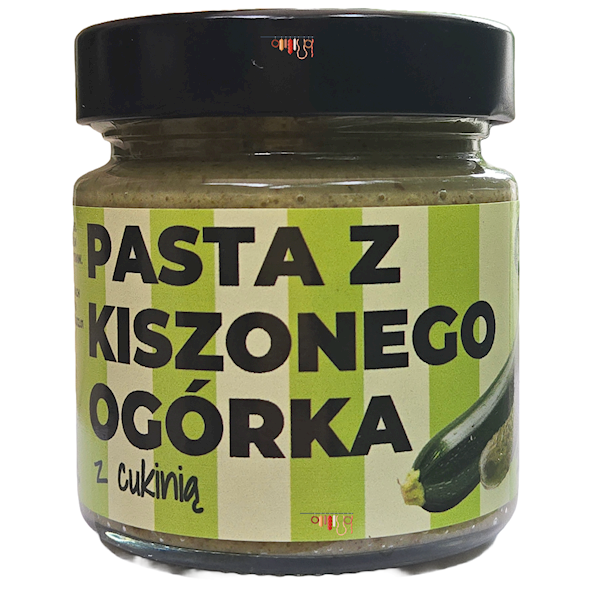 Pasta z kiszonego ogórka z cukinią 200g