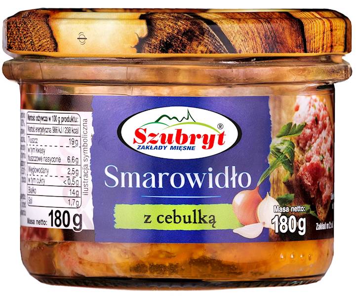 Smarowidło z cebulką 180g Szubryt