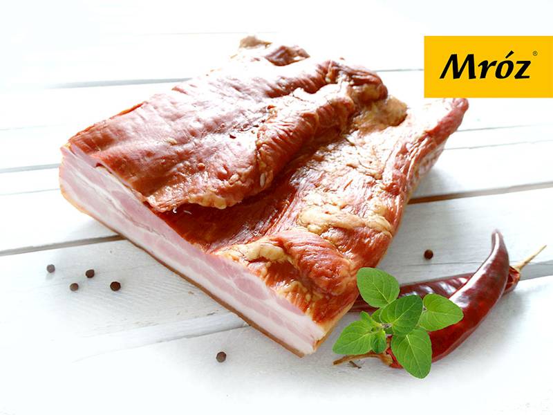 Boczek parzony (kawałki 500 g) Mróz