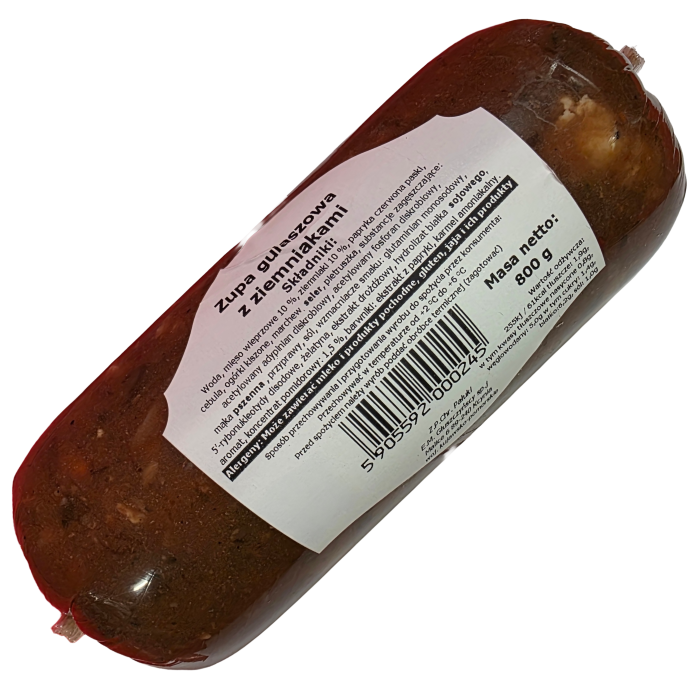 Zupa gulaszowa z ZIEMNIAKAMI Pałuki 800 g